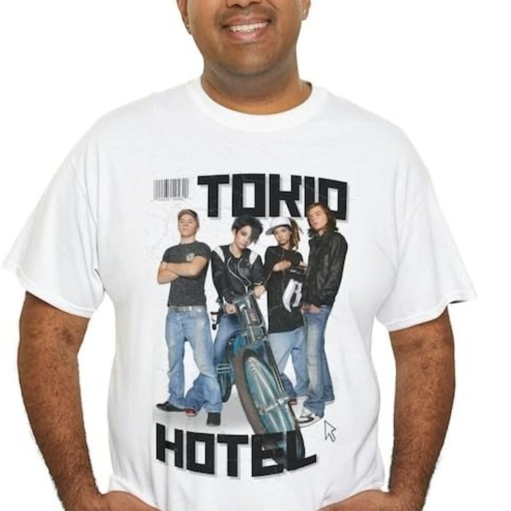 Vintage 90S Tokio Hotel Tshirt Tom Kaulitz Gift For Fan Shirt